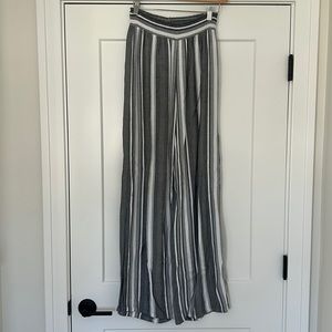 Peyton Jensen Stripe Wide Leg Pants